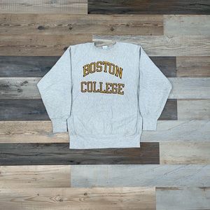 Vintage 90s Boston college champion warmup reverse weave